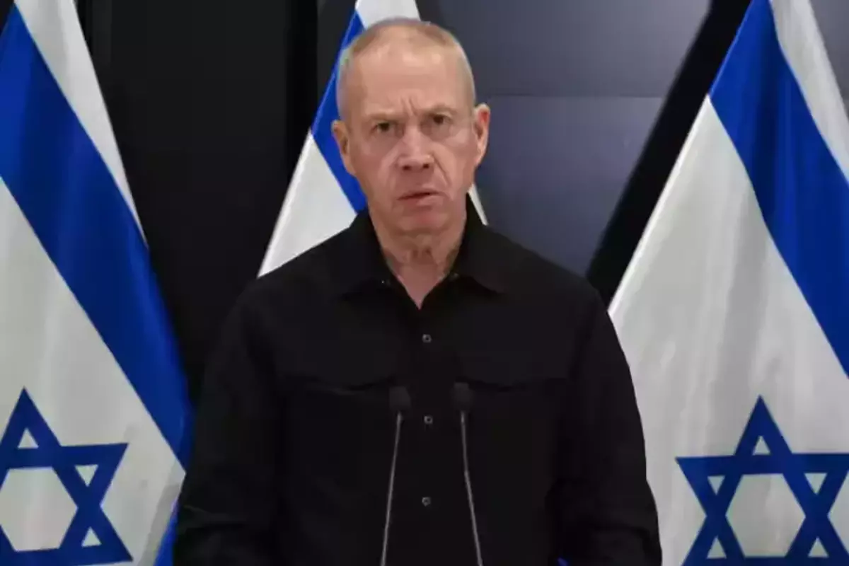 इजरायली रक्षा मंत्री योआव गैलेंट