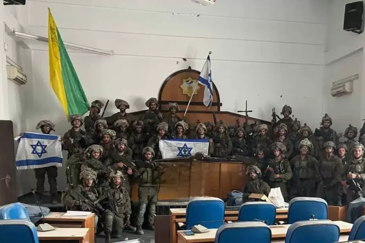 इजरायली सेना ने हमास की संसद पर किया कब्जा