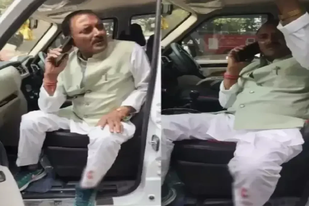 बीजेपी प्रत्याशी राकेश शुक्ला पर हमला