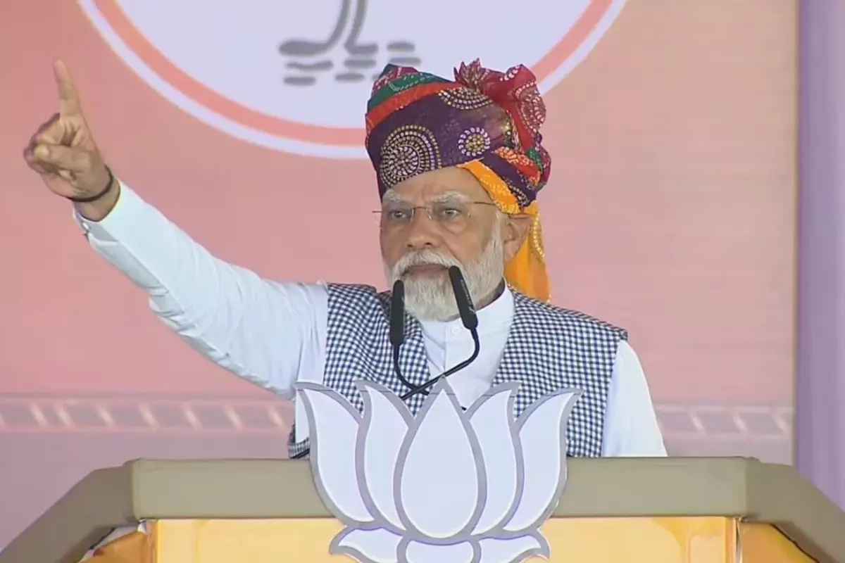 Rajasthan Election: “कांग्रेस का पंजा एक ही काम करता है सिर्फ लूटो”, पीएम मोदी बोले- विकसित भारत के लिए है ये चुनाव