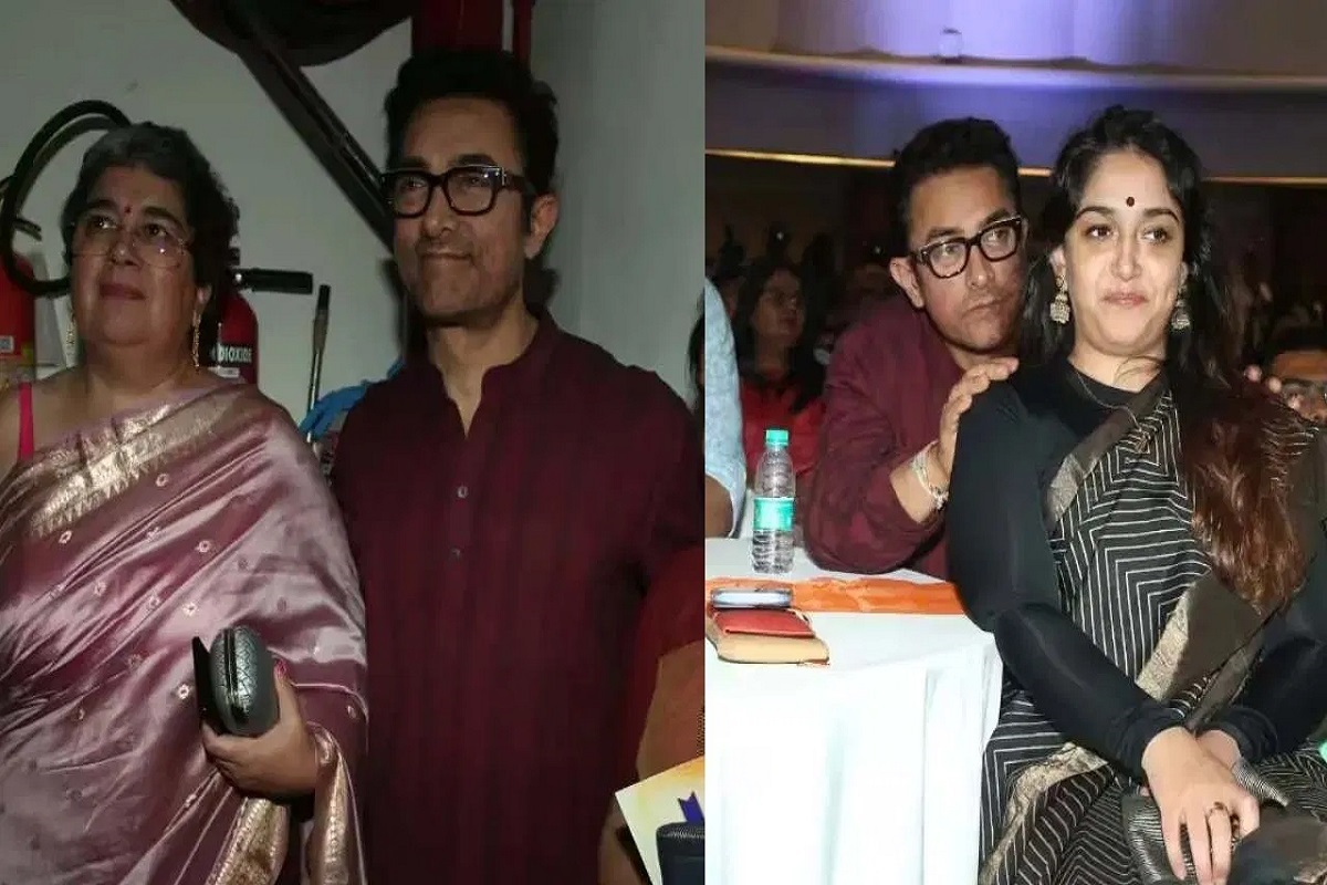एक्स वाइफ के साथ इवेंट में पहुंचे आमिर खान, दामाद के साथ दिखी खास बॉन्डिंग, देखें वीडियो