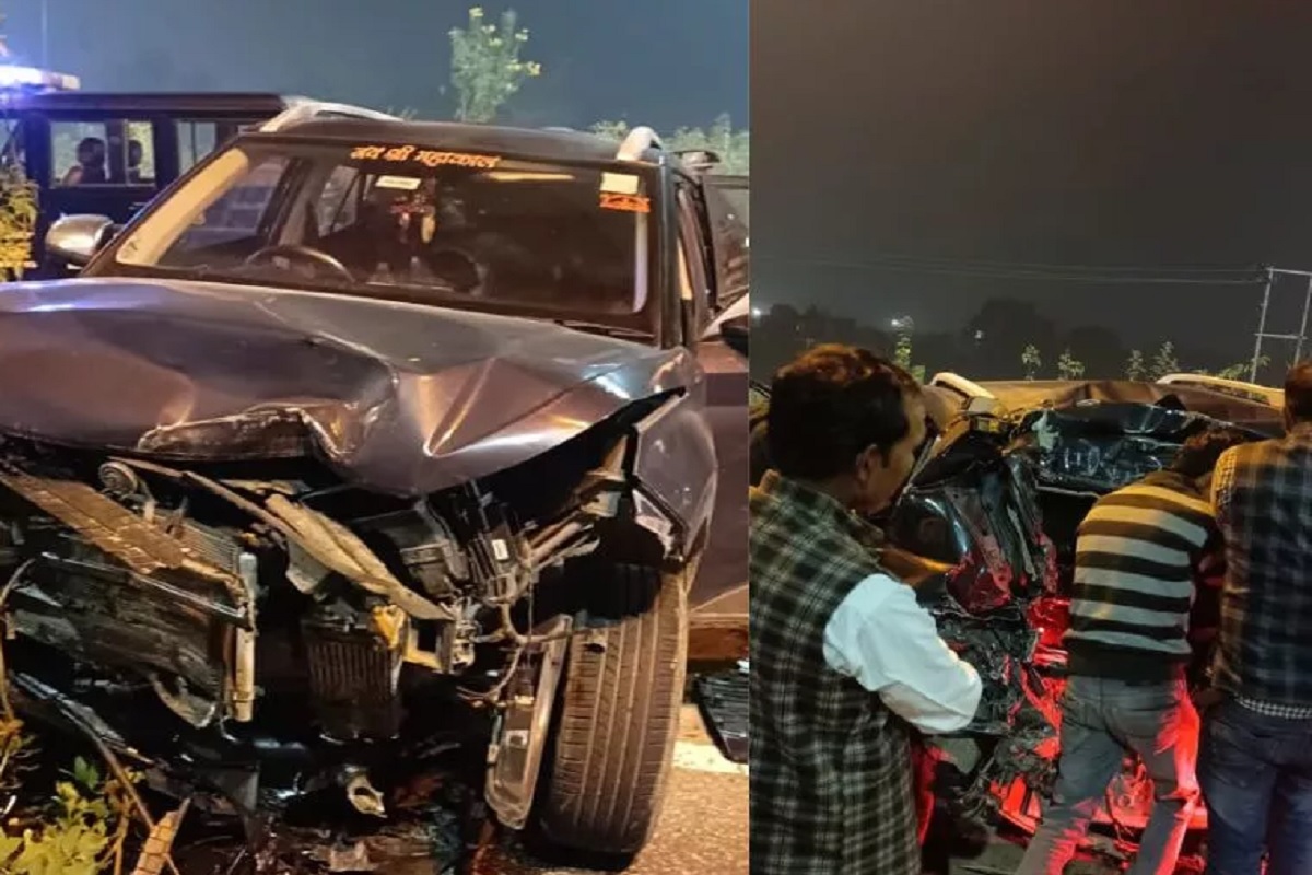 Agra Road Accident: दर्शन करने लखनऊ से खाटूश्याम जा रहा था परिवार, कोहरे के कारण ट्रक से टकराई कार, बाल-बाल बची जान