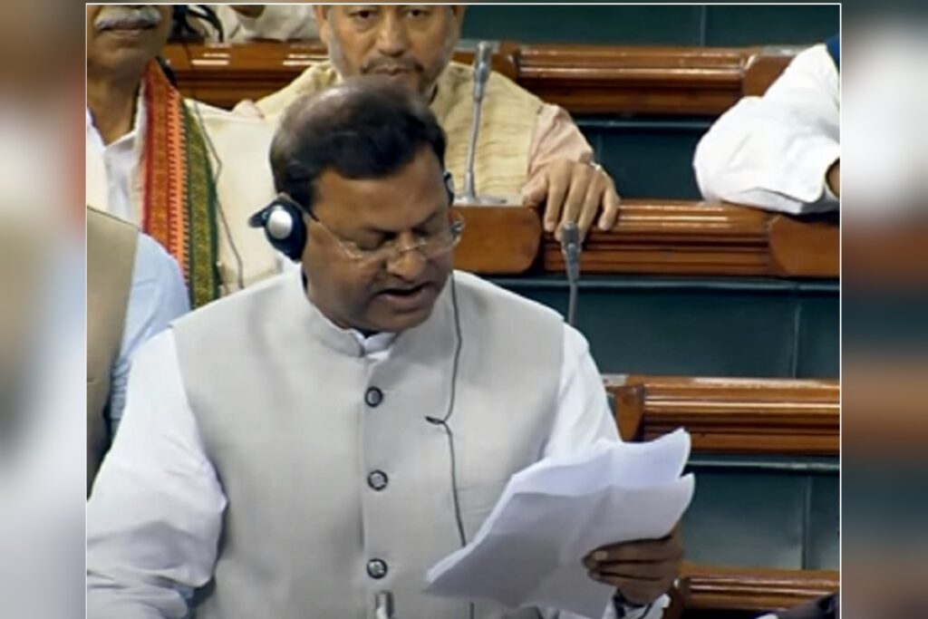 Minister of State for Finance Pankaj Chaudhary