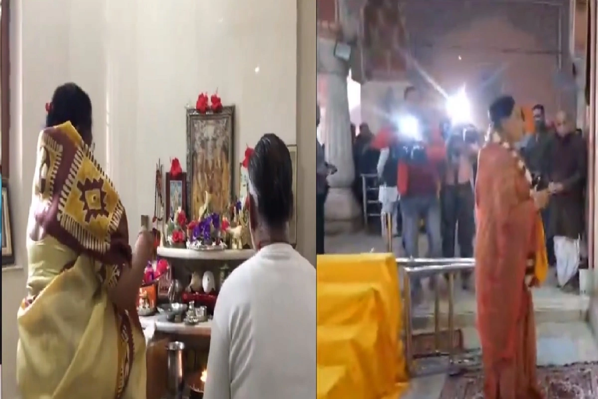Election Results: नतीजों से पहले शुरु हुआ पूजा-पाठ का दौर, जयपुर में दीया कुमारी ने मंदिर में तो जबलपुर में प्रह्लाद सिंह पटेल ने घर में की पूजा