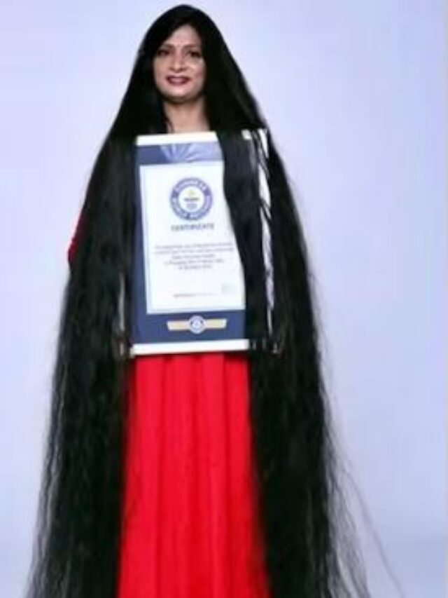 पौने आठ फीट लंबे बालों वाली यूपी की स्मिता… गिनीज बुक में आया नाम