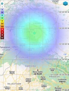 earthquake in Kargil Ladakh