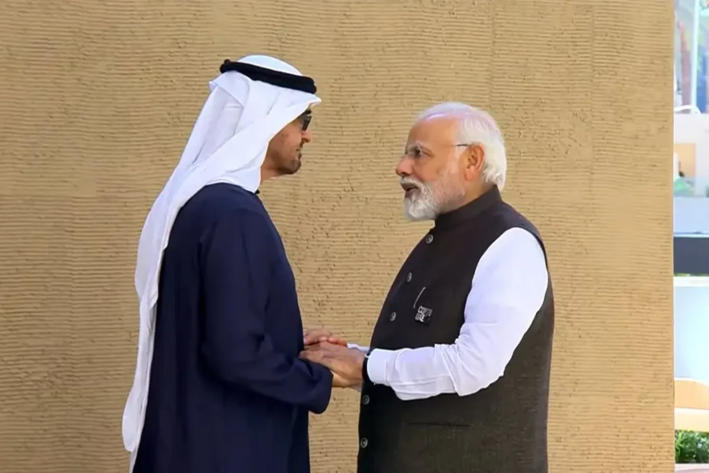 दुबई में पीएम मोदी