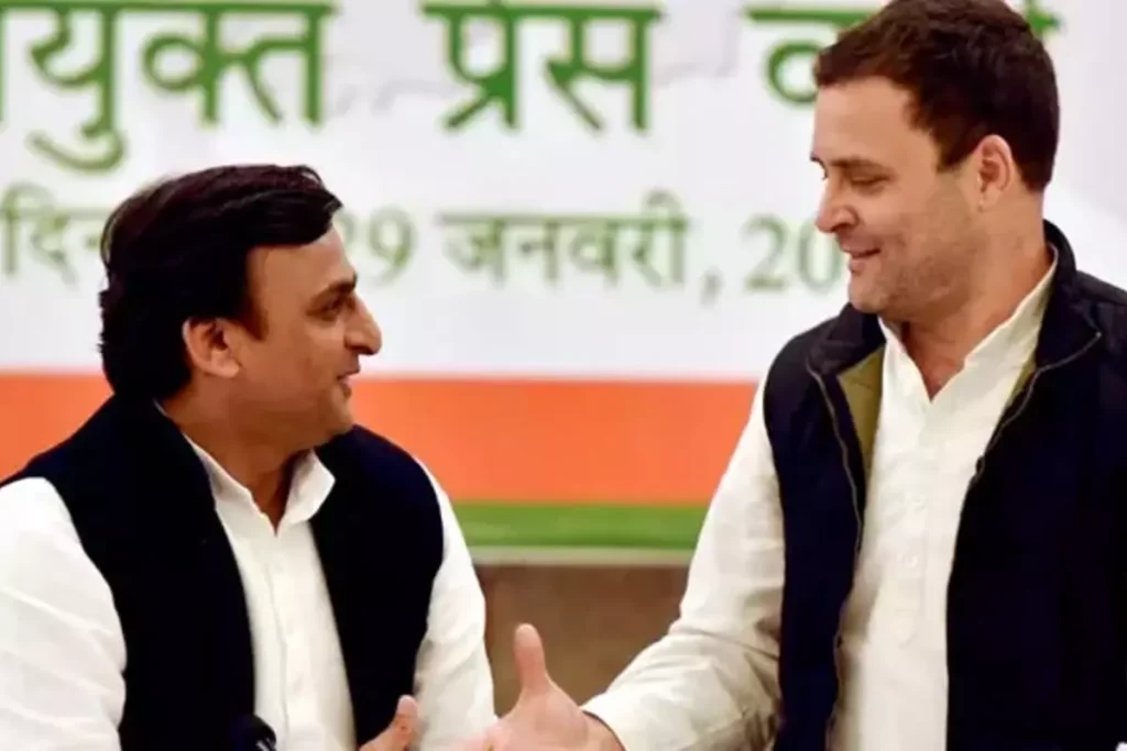 Akhilesh yadav and rahul Gandhi
