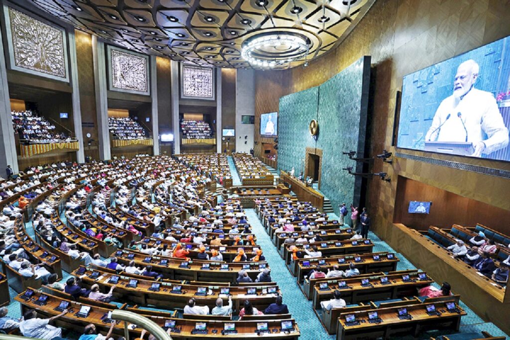indian parliament visitors gallery delhi