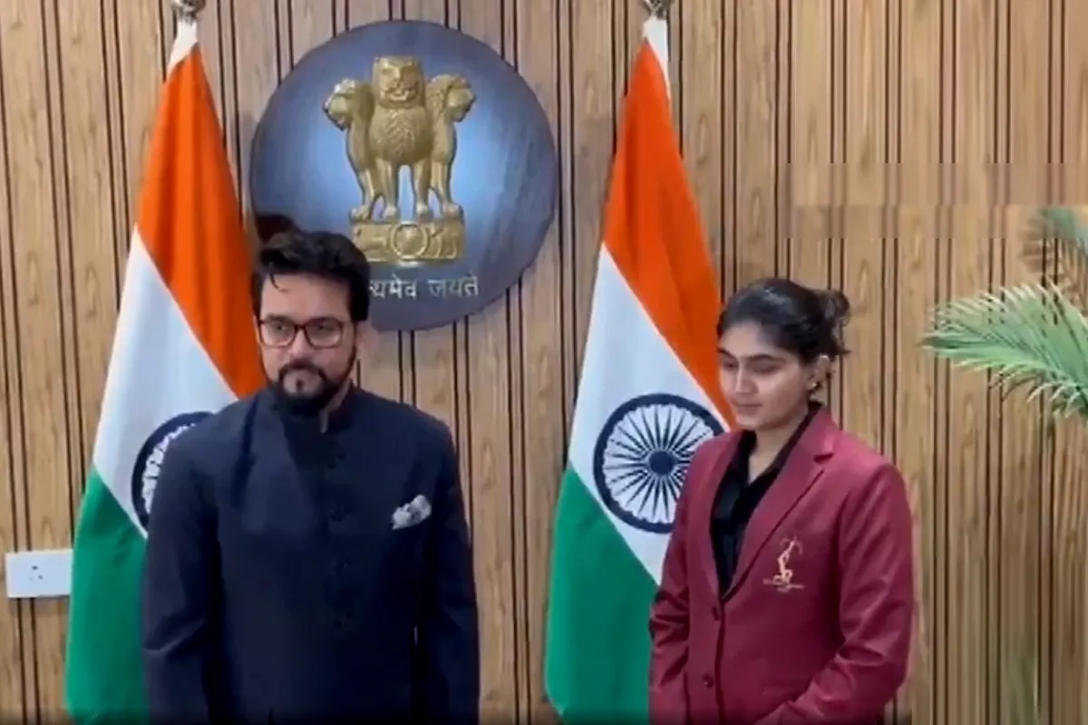 Anurag Thakur And Isha Singh