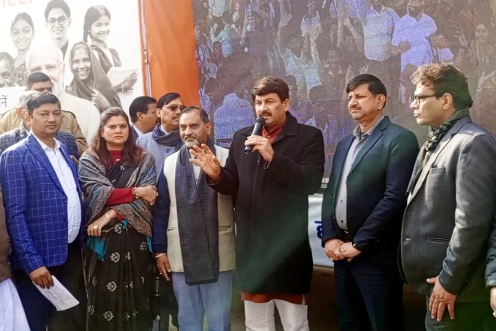 BJP MP Manoj tiwari