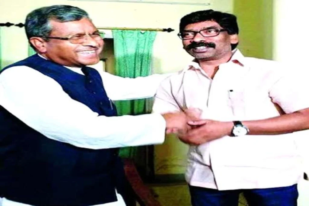 Babulal Marandi announced Reward on Hemant Soren