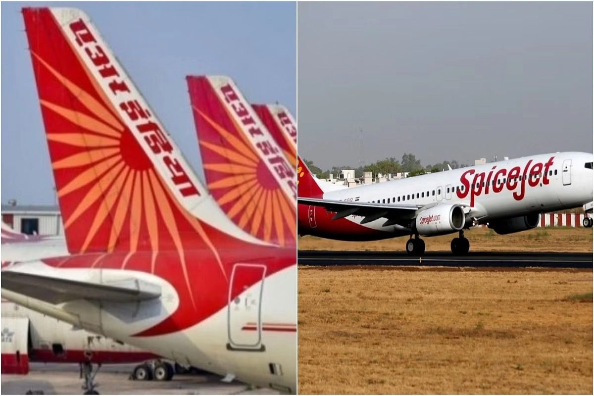 फ्लाइट्स लेट होने पर DGCA का सख्त एक्शन, एयर इंडिया-स्पाइसजेट पर 30-30 लाख का जुर्माना