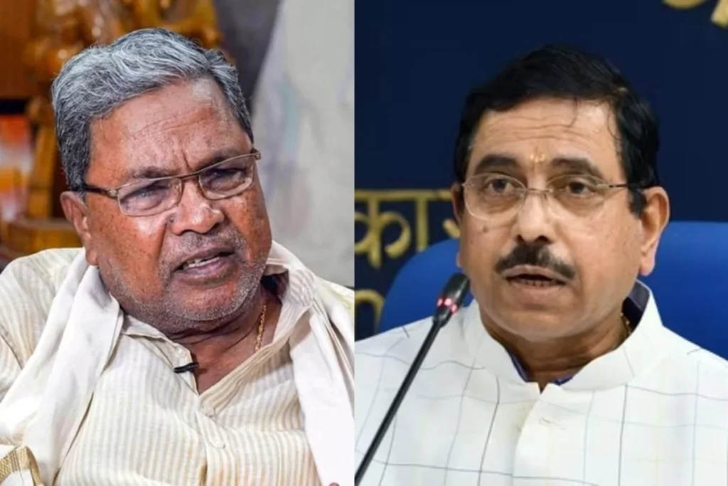 karnataka union cabinet minister prahlad joshi attacked cm siddharamaiah said government working like isis