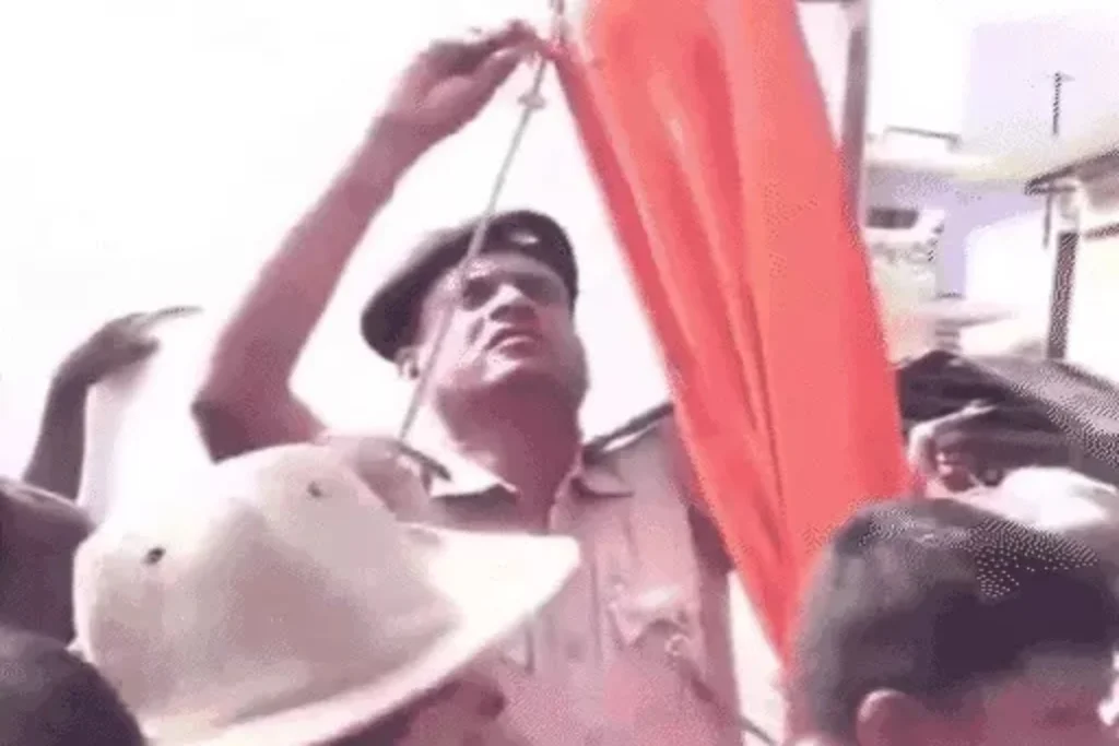 Karnataka Hanuman Flag Row