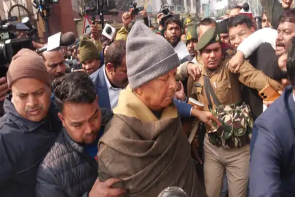 Land for Jobs Scam Lalu Yadav Appeared ED