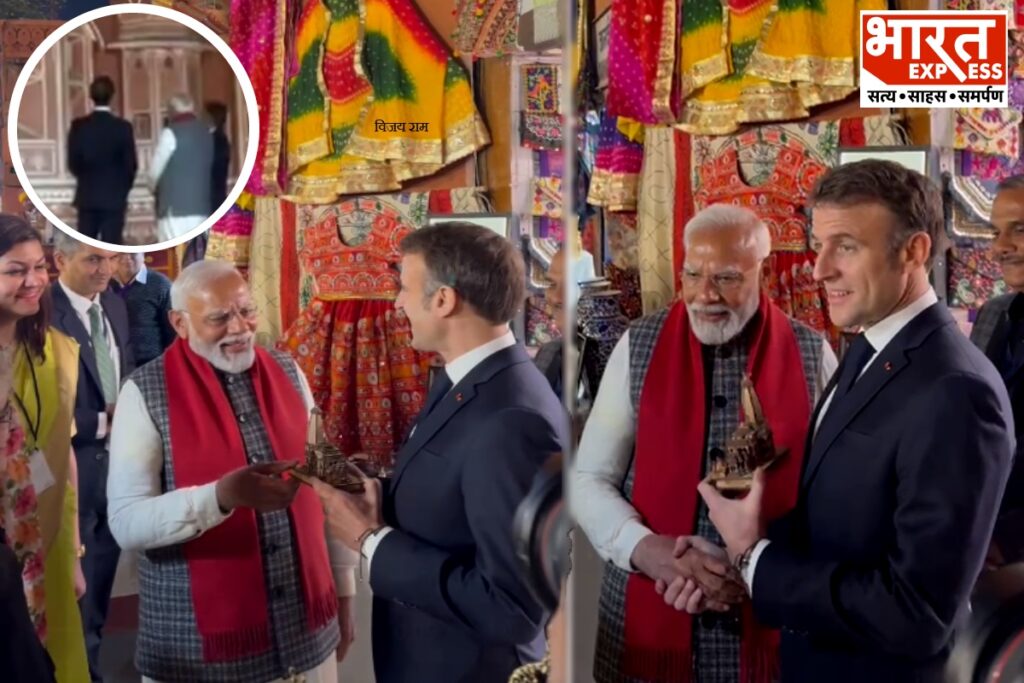 PM Modi Emmanuel Macron