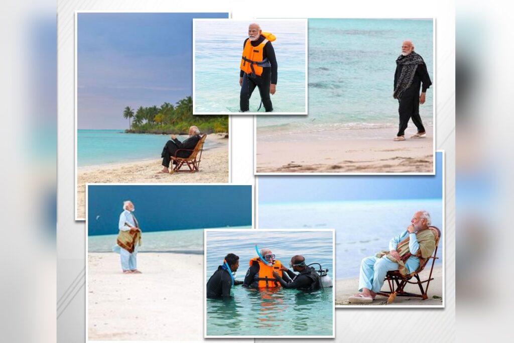 PM Modi in Lakshadweep