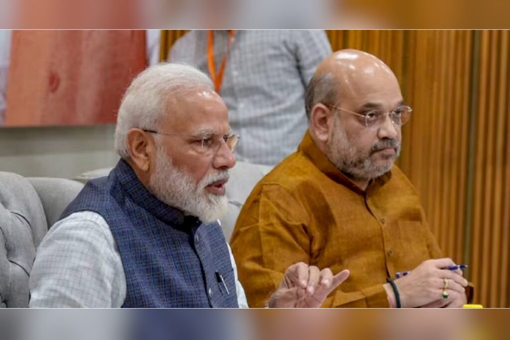 PM Narendra Modi Amit Shah