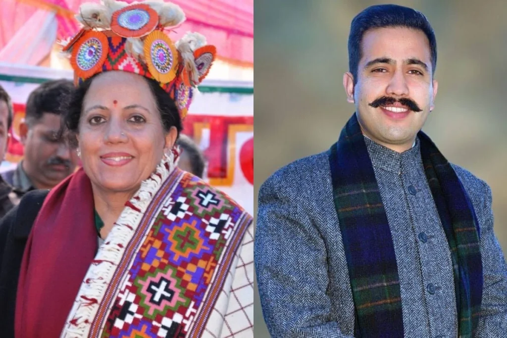 Pratibha-Singh-Vikramaditya-Singh-attend-Ram-mandir-Inauguration