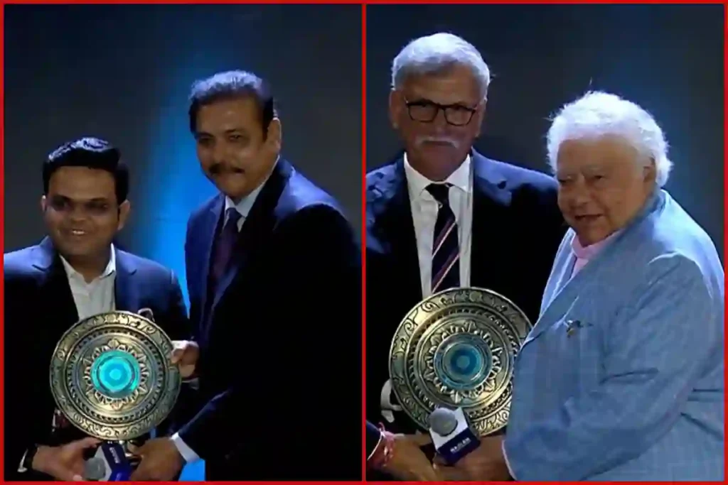 Ravi Shastri And Farukh Eng