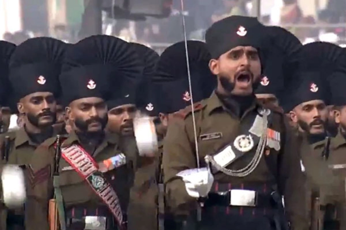 Republic Day Parade Rajputana Rifles