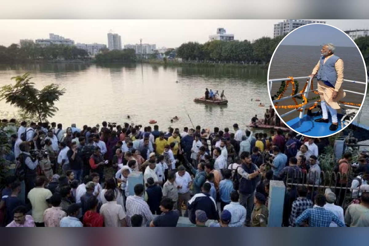 Vadodara Boat Accident: PM मोदी ने दुर्घटना पर जताया दुख, जान गंवाने वालों के परिजनों को 2-2 लाख रु; CM झील पर पहुंचे