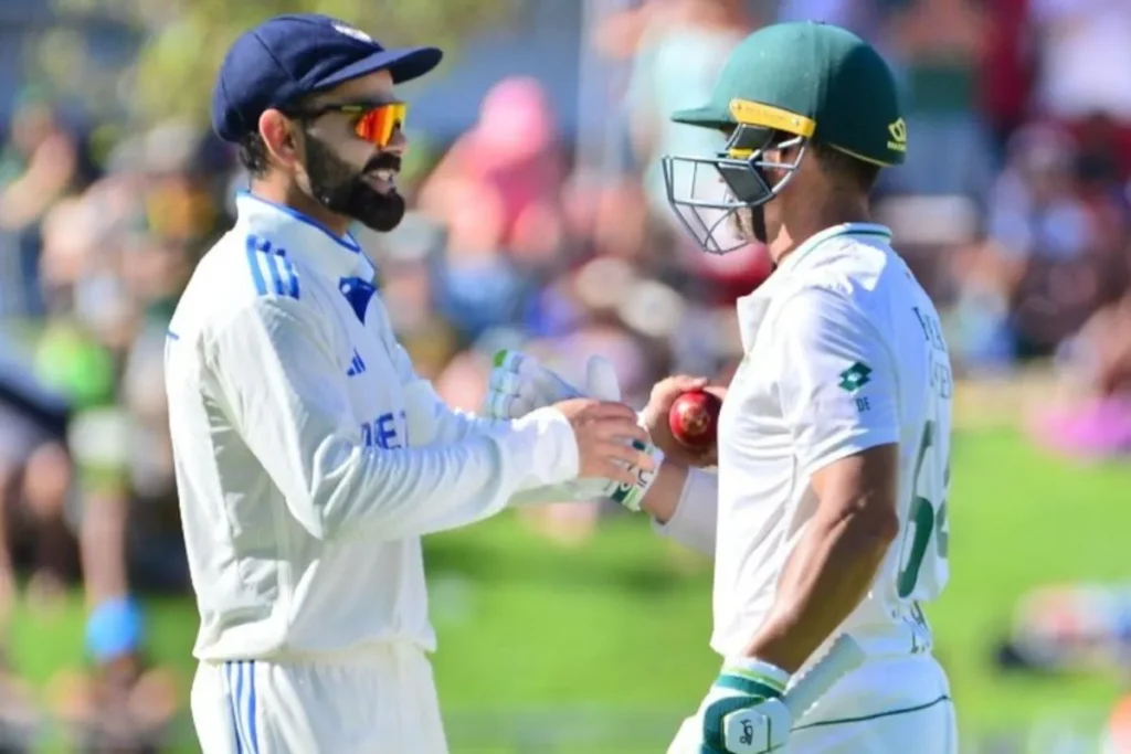 Virat Kohli And Dean Elgar