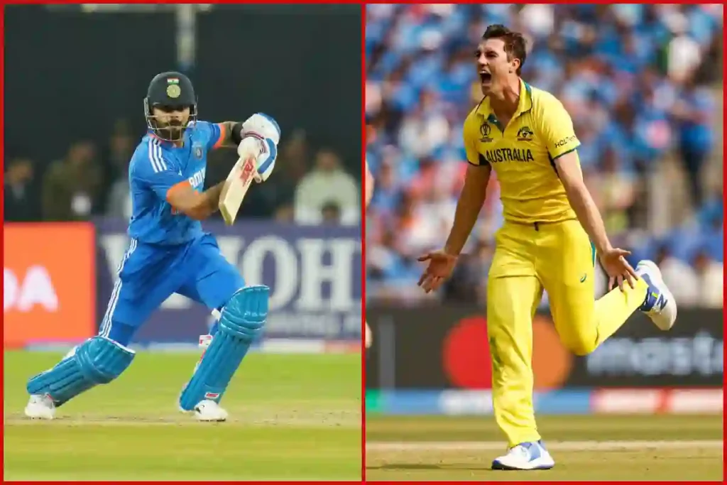 Virat Kohli And Pat Cummins