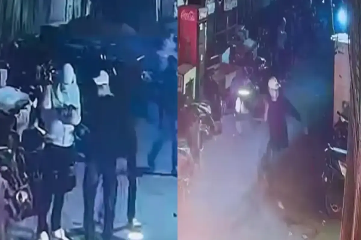 Delhi Crime News: दिल्ली में गैंगवार…गोलियों की तड़तड़ाहट के बीच जमकर फेंके गए पेट्रोल बम, CCTV कैमरे में कैद हुई घटना