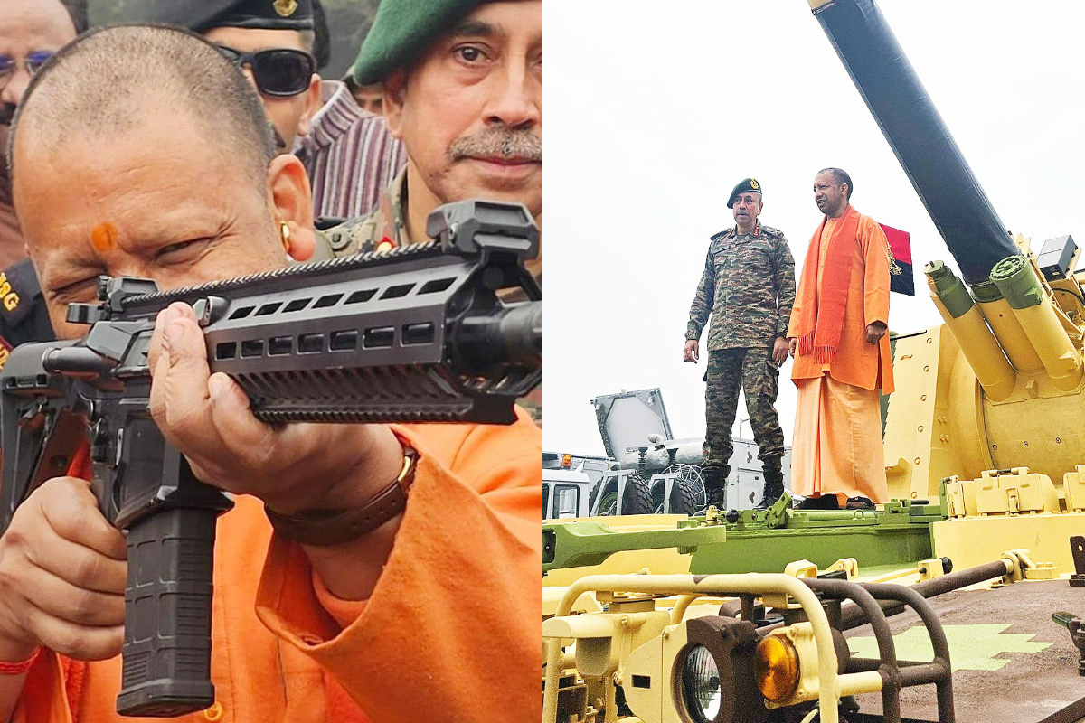 UP News: हाथों में आधुनिक हथियार और टैंक की सवारी, Know Your Army Festival में सीएम योगी का दिखा अनोखा अंदाज