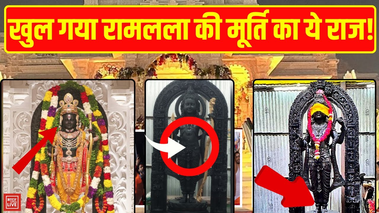 Ayodhya Ram Mandir: रामलला की मूर्ति का खुल गया बड़ा राज़!