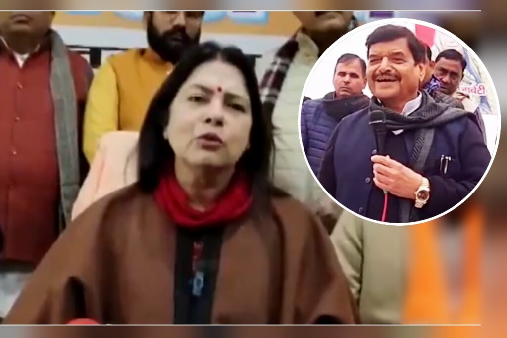 meenakshi lekhi Shivpal Yadav