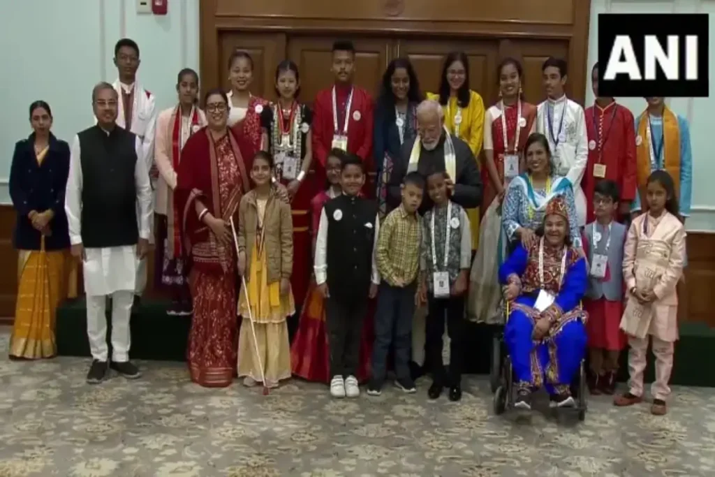PM Modi met with awardee