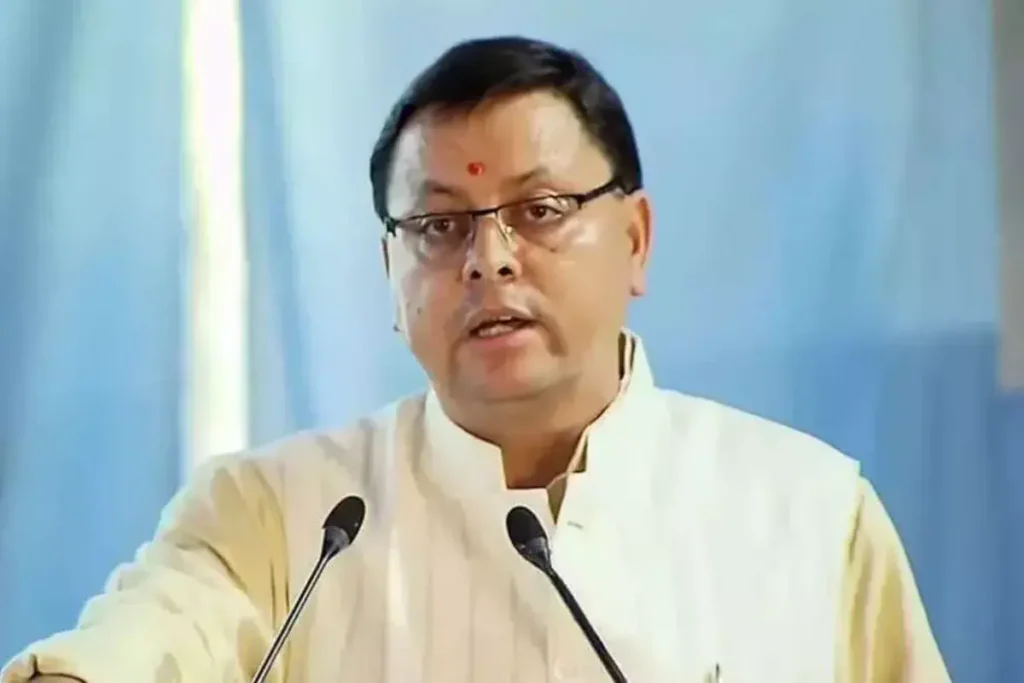 CM Pushkar Singh Dhami