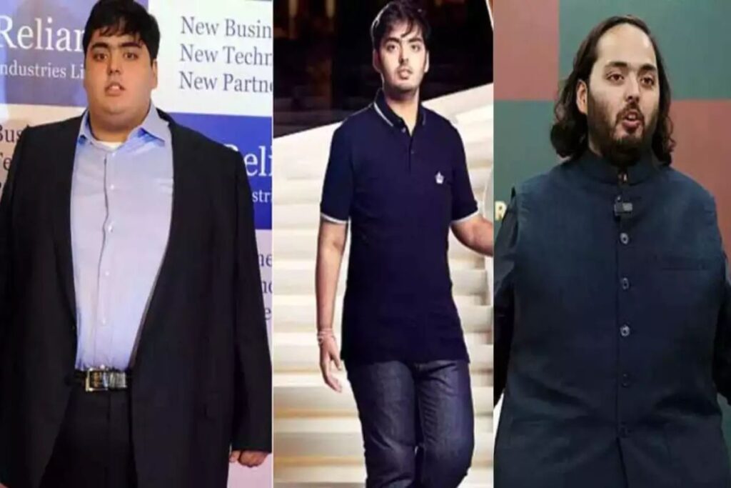 Anant Ambani weight