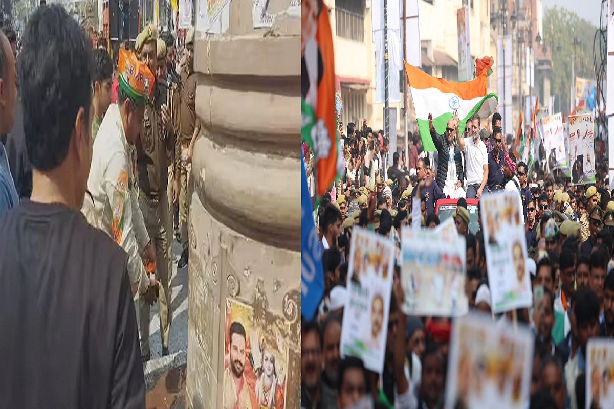 Bharat Jodo Nyay Yatra: राहुल गांधी के जाते ही भाजपा कार्यकर्ताओं ने जनसभा स्थल को धोया गंगाजल से…लगाए जय श्रीराम के जयकारे