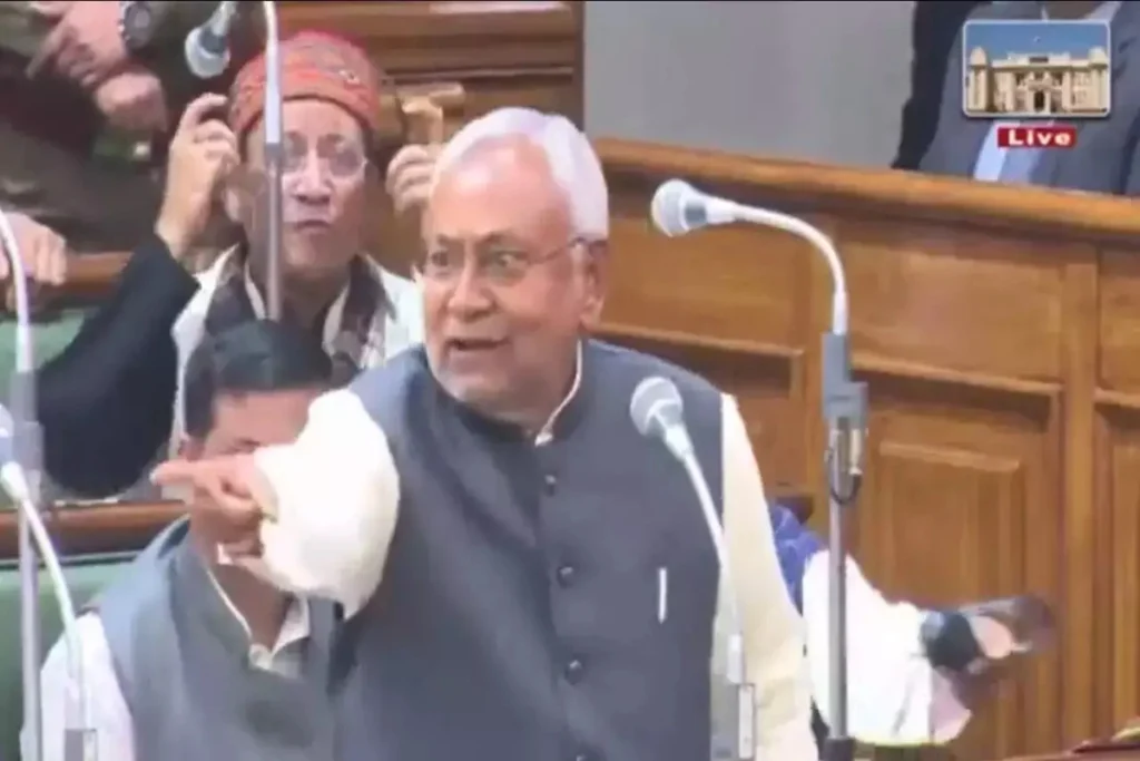 CM Nitish Kumar got angry on RJD MLA