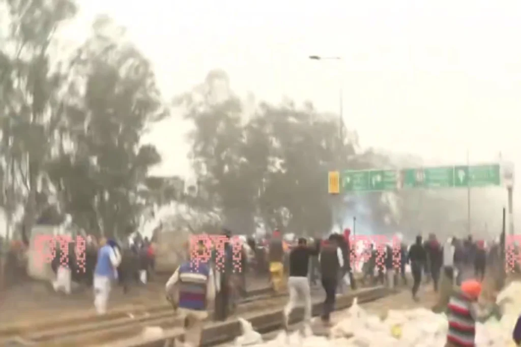 Farmer Protest Delhi Shmabhu Border