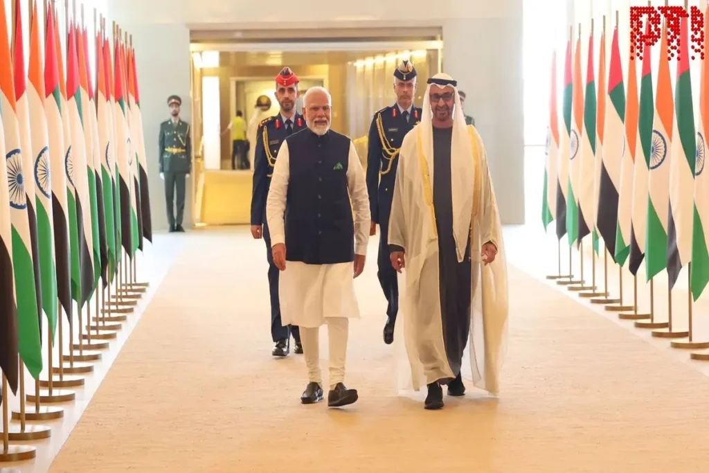 pm modi meet to president nahyaan