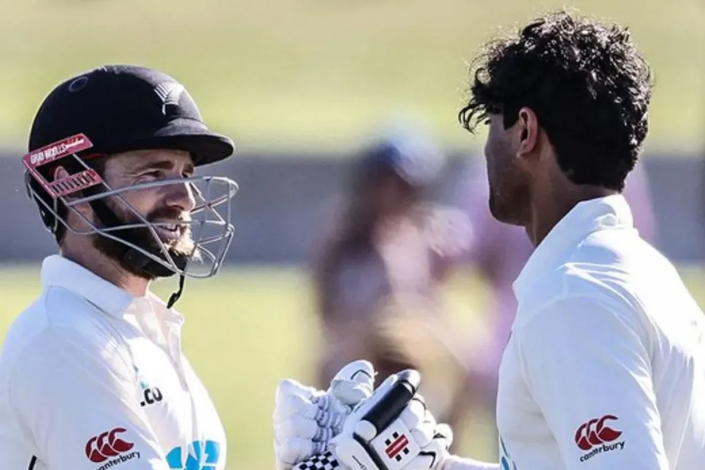 Kane Williamson and Rachin Ravindra