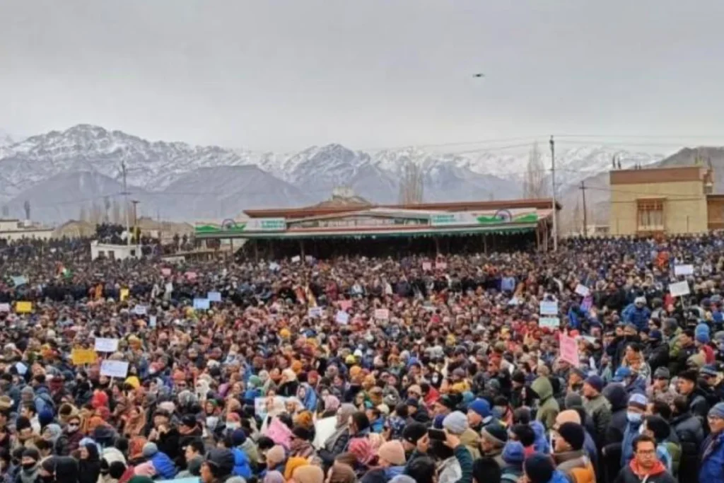 Ladakh Protest