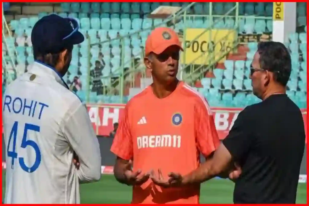 Rahul Dravid And Rohit Sharma