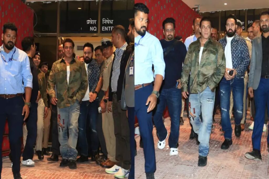 Salman Khan Reaches Jamnagar