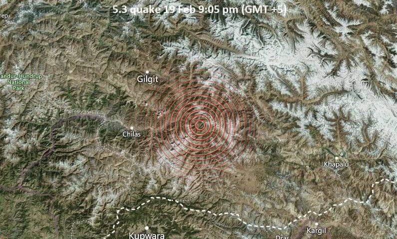 earthquake in Ladakh