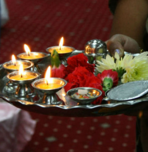 Utensils in worship
