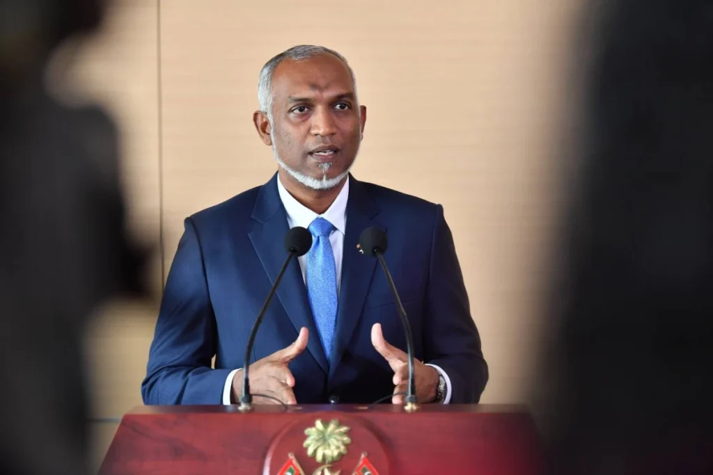 maldives Prsident muizzu