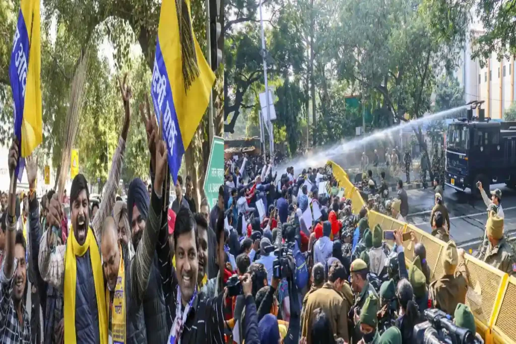 Aam Aadmi Party Protest