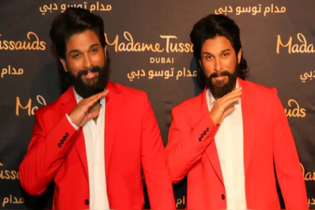 Allu Arjun Launch His Wax Statue