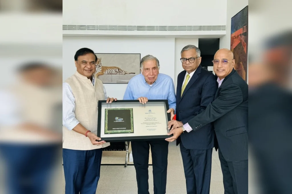 Assam CM Himanta Biswa Sarma met Ratan Tata